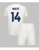 Nottingham Forest Dan Ndoye #14 Vieraspaita Lasten 2025-26 Lyhythihainen (+ shortsit)